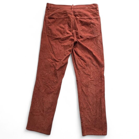 J.Crew Womens Re-Imagined Corduroy Jeans Pants Size 30 Rust 5-Pocket Pants - Picture 7 of 9